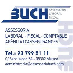 Horario de apertura Assessoria Buch, Mataró