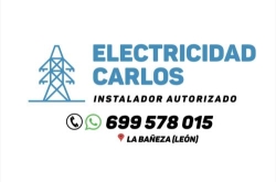 Horario de apertura Electricidad Carlos, La Bañeza