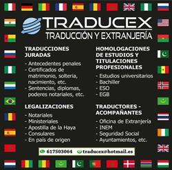 Horario de apertura TRADUCEX - Roquetas de Mar, 