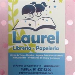 Librería Papelería Laurel en Madrid (Puente De Vallecas) - Horario de apertura