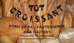 Horario de apertura Forn De Pa Tot Croissant Croissanteria, Badalona