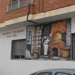 Horario de apertura Panadería "El Rojo" 1939, Patiño