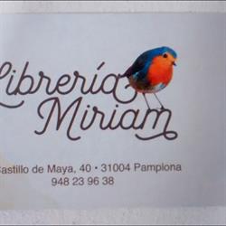 Horario de apertura Librería Miriam, Pamplona