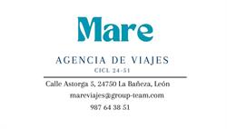 Horario de apertura Mare Viajes La Bañeza, 