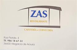 Horario de apertura Cervecería Tapería ZAS, Vilagarcía de Arousa