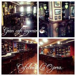 Horario de apertura Gran café Imperio / Cafetería la Opera, Zuera