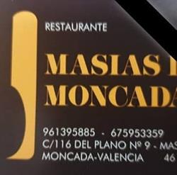 Horario de apertura Restaurante Bar Masias De Moncada, 
