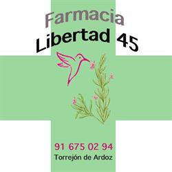 Horario de apertura Farmacia Libertad 45, Torrejón de Ardoz