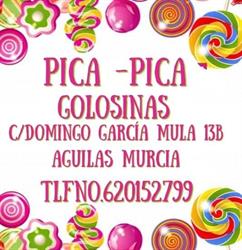Horario de apertura Pica-Pica Tienda Golosinas - Planificador Eventos, Águilas