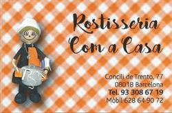 Rostisseria Com a Casa en Barcelona (Sant Martí) - Horario de apertura