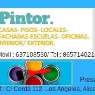 Horario de apertura Reformas Y Pintura Nicolás, Alicante