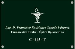 Horario de apertura Farmacia Francisco Rodríguez-Segade Vázquez, Pedrouzos