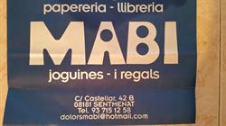Horario de apertura Papelería Mabi, Sentmenat
