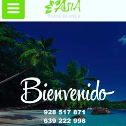Horario de apertura Restaurante ASIA PLAYA BLANCA, Playa Blanca
