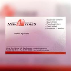 Horario de apertura New Tyres, Sabadell
