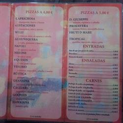 Horario de apertura Pizzería Tarantella, Almuñecar
