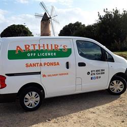 Horario de apertura Arthurs Off Licence Santa Ponsa, Santa Ponça