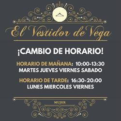 Horario de apertura El Vestidor De Vega, Pamplona