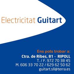Horario de apertura Electricitat Guitart, Ripoll