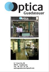 Horario de apertura Optica Guadassuar, 