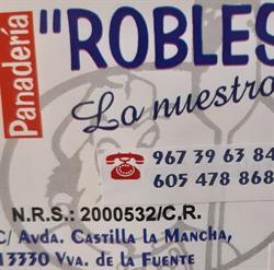 Horario de apertura Panaderia "Robles", Villanueva de la Fuente