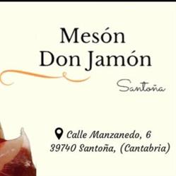 Horario de apertura Mesón Don Jamón, Santoña