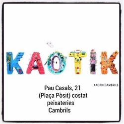 Horario de apertura Kaòtik, Cambrils