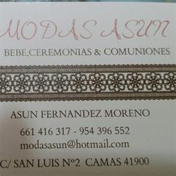 Horario de apertura Modas asun, Camas