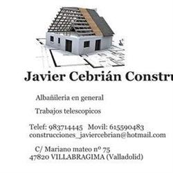 Horario de apertura Javier Cebrian Construcciones Sl., Villabrágima