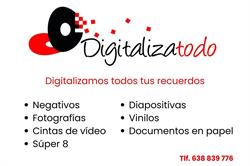 Horario de apertura Digitalizatodo Empresa de Digitalización de recuerdos, Murcia