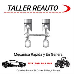 Horario de apertura Talleres Reauto, Casas Ibañez