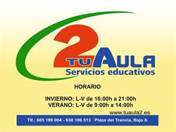 Horario de apertura Tuaula2, Motril