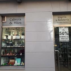 Horario de apertura Joyería Cabrera e Hijos – Retiro Madrid,