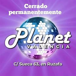 Horario de apertura PUB PlanetValencia, 
