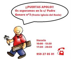 Horario de apertura Puertas Apolo, Huelva