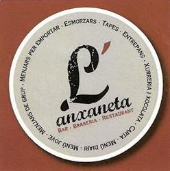 Horario de apertura Restaurant L'anxaneta, Sant Pere de Ribes
