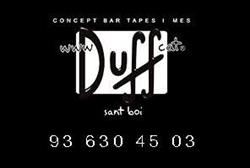Horario de apertura Duff, Sant Boi de Llobregat