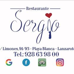 Horario de apertura Sergio, Playa Blanca
