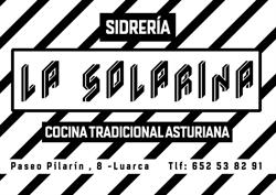 Horario de apertura Sidrería La Solarina, Luarca