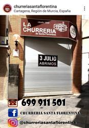 Horario de apertura Churreria de Santa Florentina, Cartagena