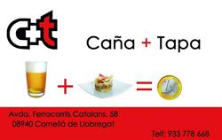 Horario de apertura Caña + Tapa, Cornellà de Llobregat
