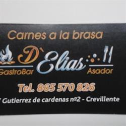 Horario de apertura Bar restaurante D'Elias, Crevillent