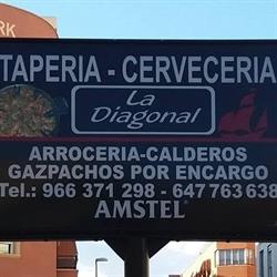 Horario de apertura Tapería Cervecería La Diagonal, Sant Joan d'Alacant