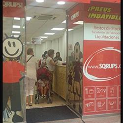 Horario de apertura Tienda SQRUPS!, Barcelona