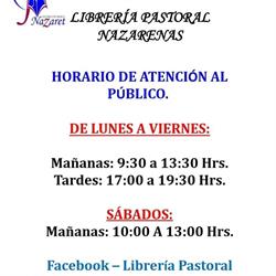 Horario de apertura Librería Pastoral, Las Palmas de Gran Canaria