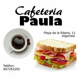 Horario de apertura Bar Paula, Algemesí
