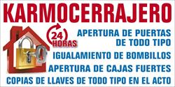 Horario de apertura Karmocerrajero 24HRS, Carmona
