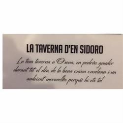 Horario de apertura La Taverna d'en Sidoro, Gurb