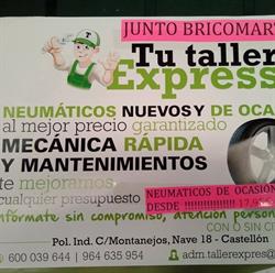 Horario de apertura TU Taller Expres, Castellón de la Plana