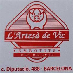 L'Artesà de Vic en Barcelona (Eixample) - Horario de apertura